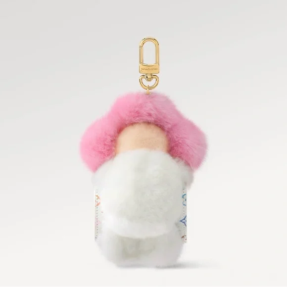 Louis Vuitton x Takashi Murakami Vivienne Cuddle Bag Charm - Picture 2 of 3